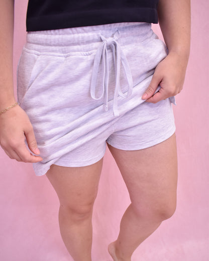 Simple As That Drawstring Mini Skort