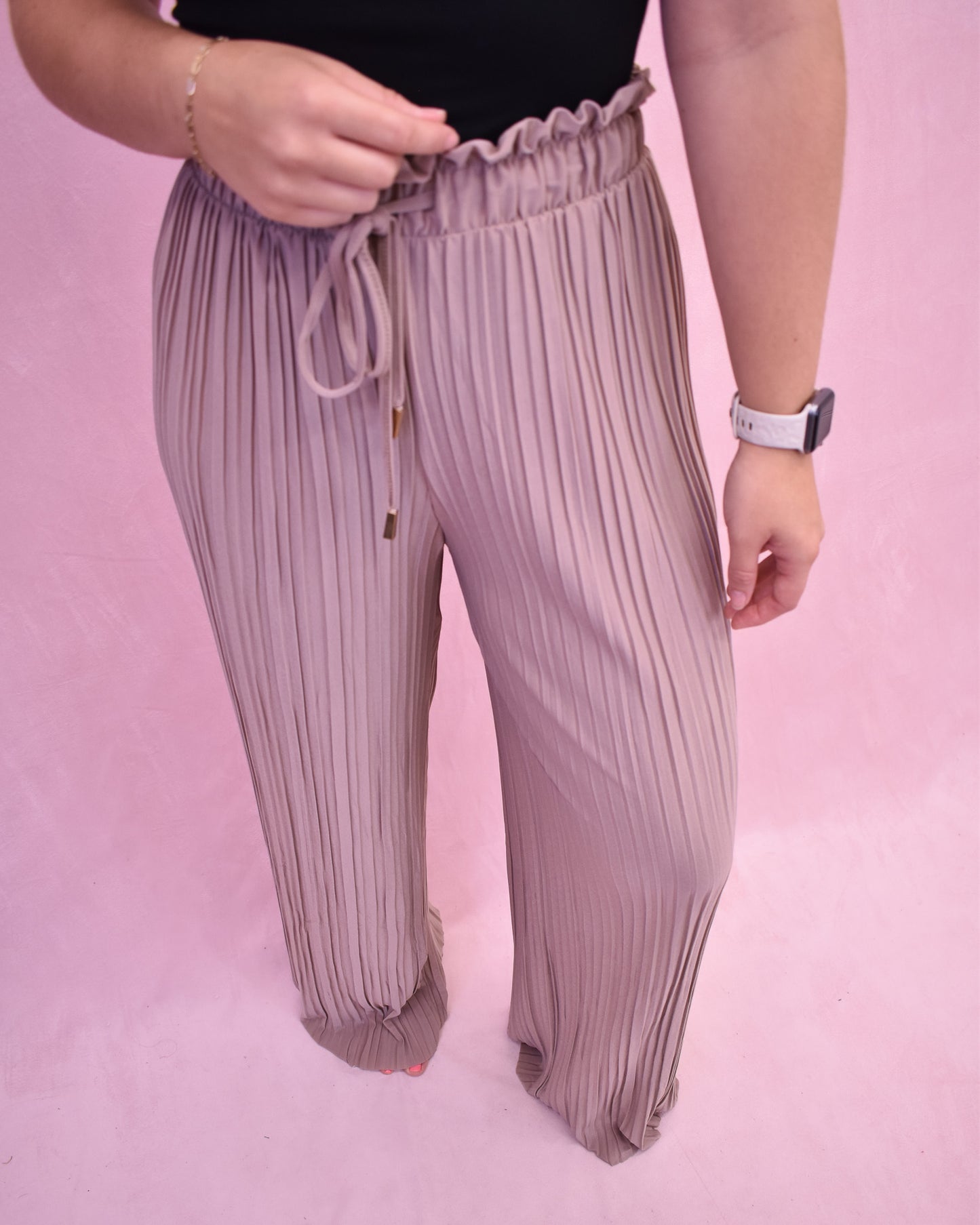 The Sofia Pleated Palazzo Pants