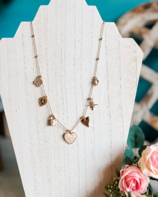 Ball + Chain Charm Necklace - The Southern Loft