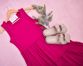 Charming Glance Jersey Midi Dress - The Southern Loft