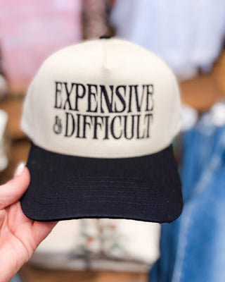 Expensive & Difficult Embroidered Trucker Hat - The Southern Loft