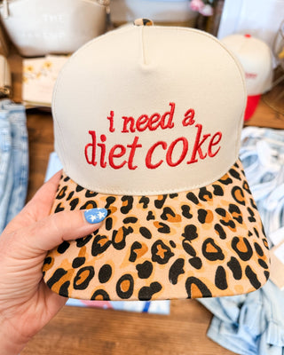 I Need A Diet Coke Canvas Hat - The Southern Loft