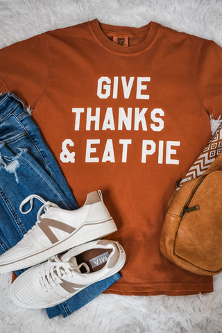 Let's Give Thanks Graphic Tee - The Southern Loft