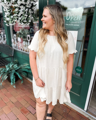 Linen & Lovely Tiered Babydoll Dress - The Southern Loft