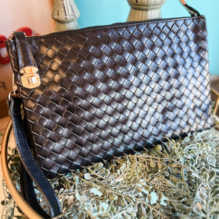Looking Out Woven Large Crossbody - The Southern Loft