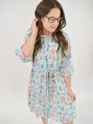 Lovely Looks Pleated Dress - The Southern Loft