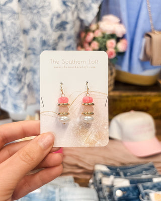 Luxe Layers Stacked Pearl Statement Earrings - The Southern Loft