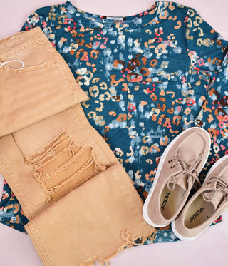Missed Opportunity Animal Print Top - The Southern Loft