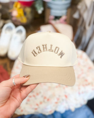 MOTHER Upside Down Embroidered Trucker Hat - The Southern Loft