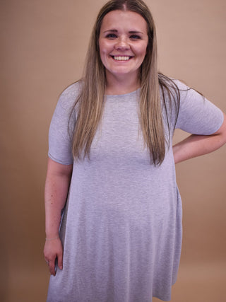 Nothing Has Changed Short Sleeve Dress - The Southern Loft