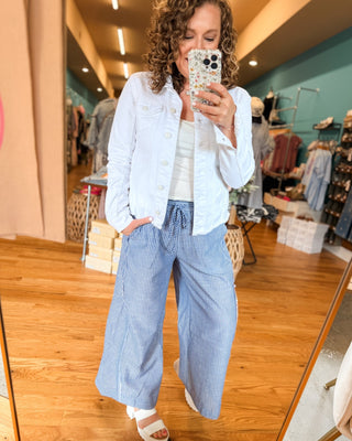 Pretty Stripes Wide Leg Pants - The Southern Loft