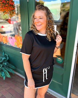 Saturday Lineup Striped Skort Set - The Southern Loft