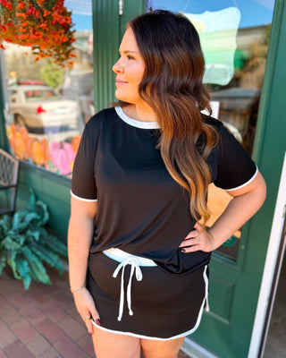Saturday Lineup Striped Skort Set - The Southern Loft