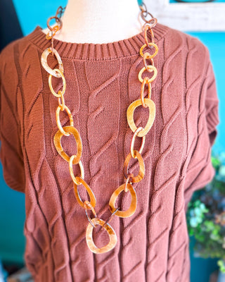 Shape of Style Multi Shape Long Statement Necklace - The Southern Loft