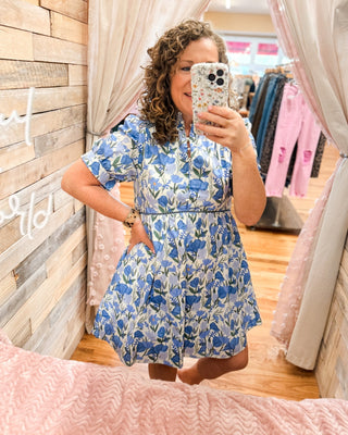 Soulful Love Floral Dress - The Southern Loft