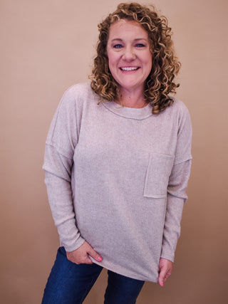 Talking My Language Ribbed Sweater - The Southern Loft