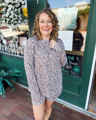 The Candice Animal Print 2 Piece Set - The Southern Loft