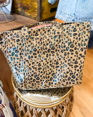 The (LEOPARD) Tote Bag - The Southern Loft