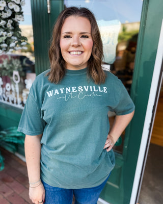 Waynesville, North Carolina Comfort Colors Tee - The Southern Loft