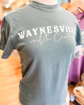 Waynesville, North Carolina Comfort Colors Tee - The Southern Loft