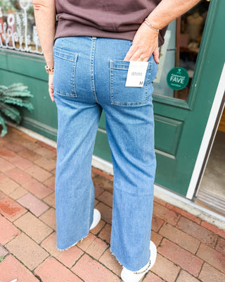 Zenana Main Street High Rise Wide Leg Jeans - The Southern Loft