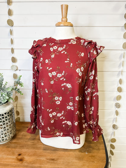 Refreshing Feelings Floral Top