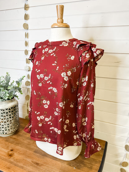 Refreshing Feelings Floral Top