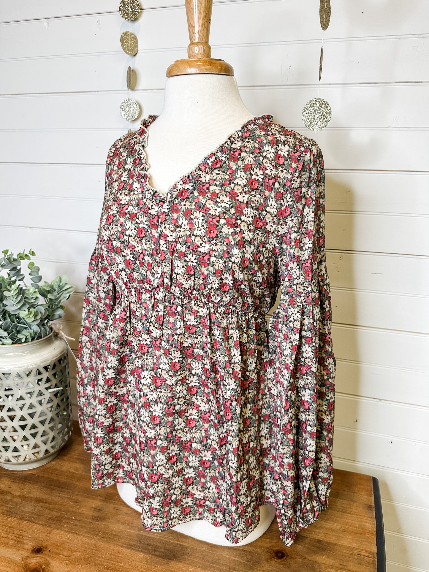 Time After Time Floral Top