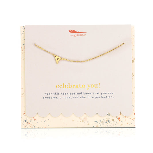 Initial Necklace - Celebrate You!