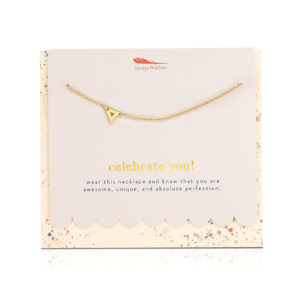 Initial Necklace - Celebrate You!