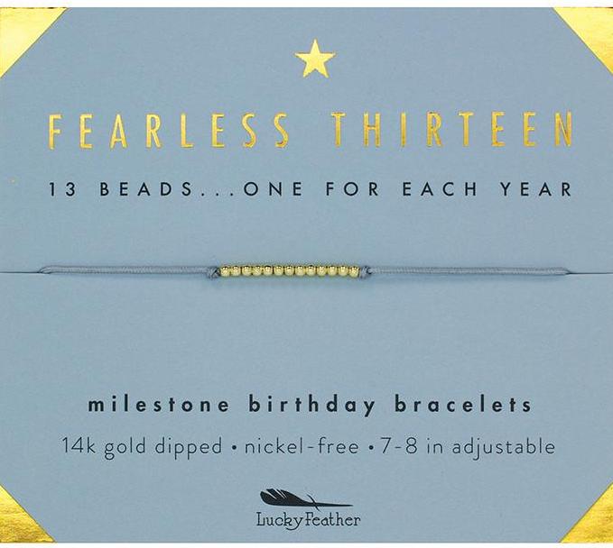 Milestone Birthday Bracelet