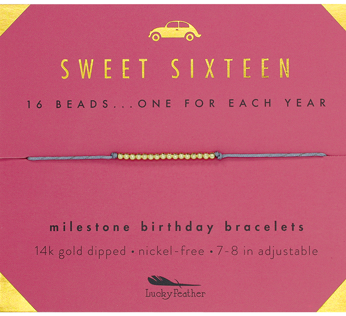 Milestone Birthday Bracelet